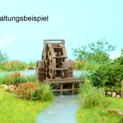 Kleines Wasserrad