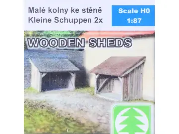 2 kleine Anlehn-Schuppen