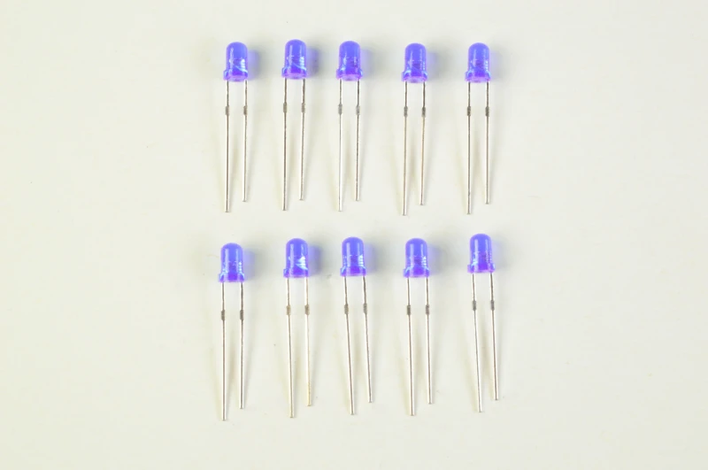 10 x LED blau 3 mm