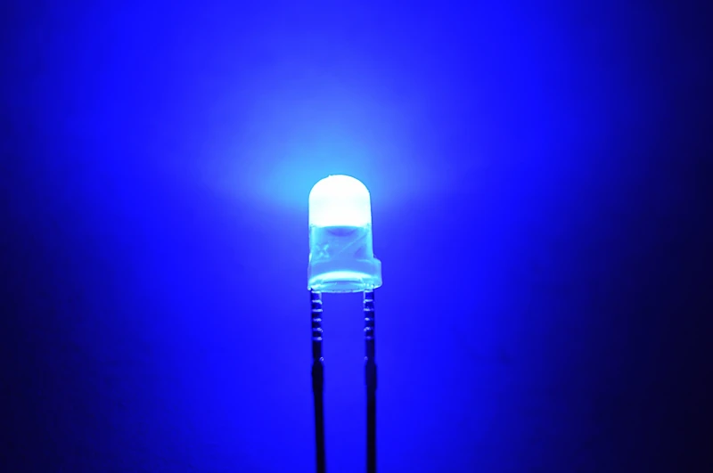 10 x LED blau 3 mm