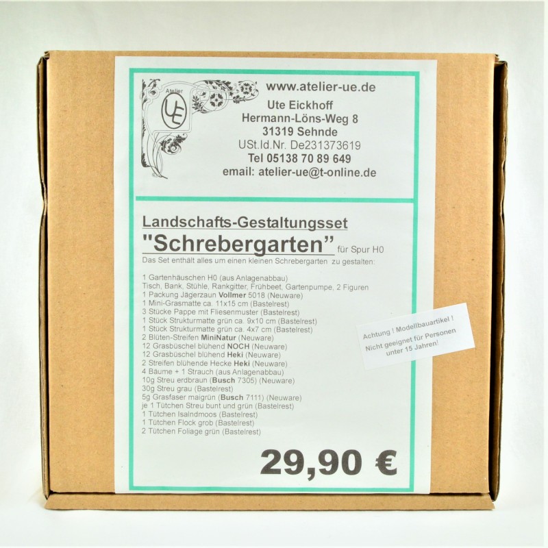 Schrebergarten Bastel-Set