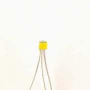 3 St. DUO SMD Led 0605 rot / warmweiß bedrahtet