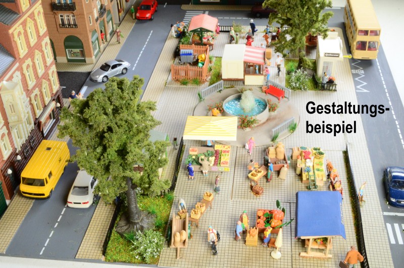 Marktstand "Obst+Gemüse" Nr.3