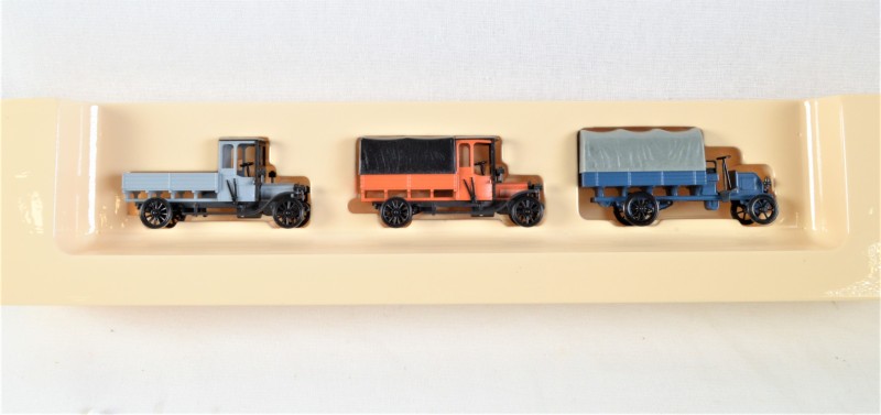 3x Lieferwagen LKW-Automodell