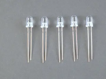 5 x LED rot klar 5 mm