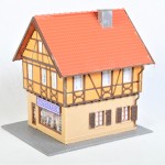 Fachwerkhaus mit Laden