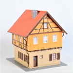 Fachwerkhaus mit Laden