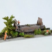 Der alte Waggon: "Erwischt"