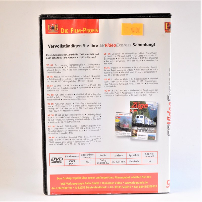 DVD: Eisenbahnromantik Video-Express