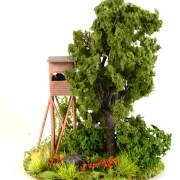 Feldinsel Hochsitz (Laubbaum)