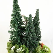 Feldinsel - Rehbock + Tannen