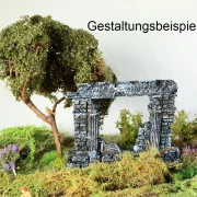 Griechische Tor-Ruine