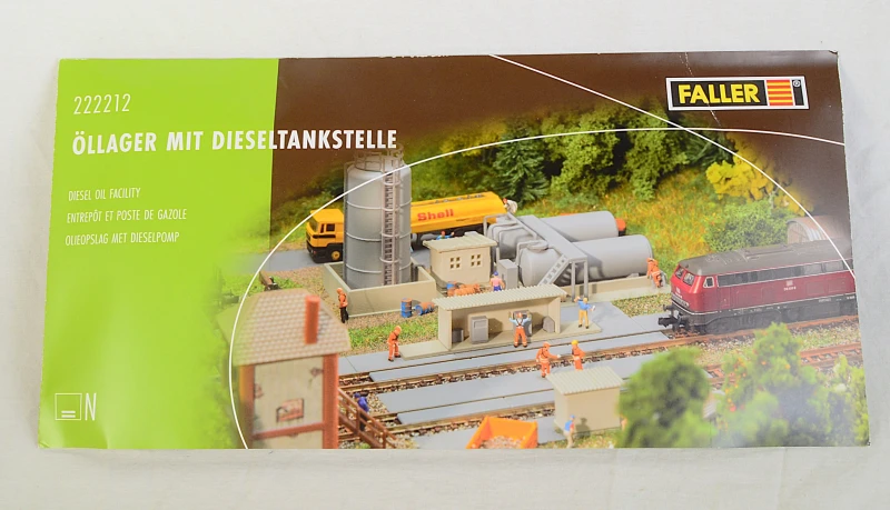 Öllager mit Tankstelle N