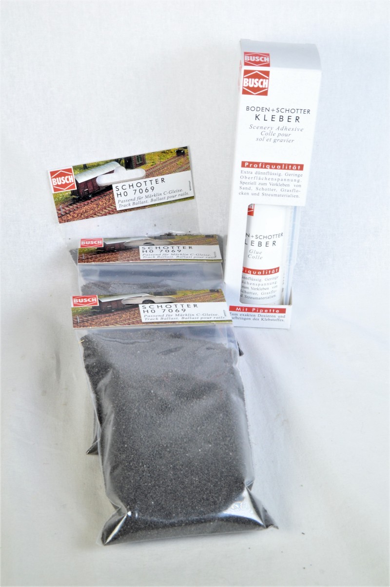 Schotter + Kleber-Kombi