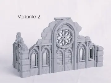 gotische Ruine Fenster