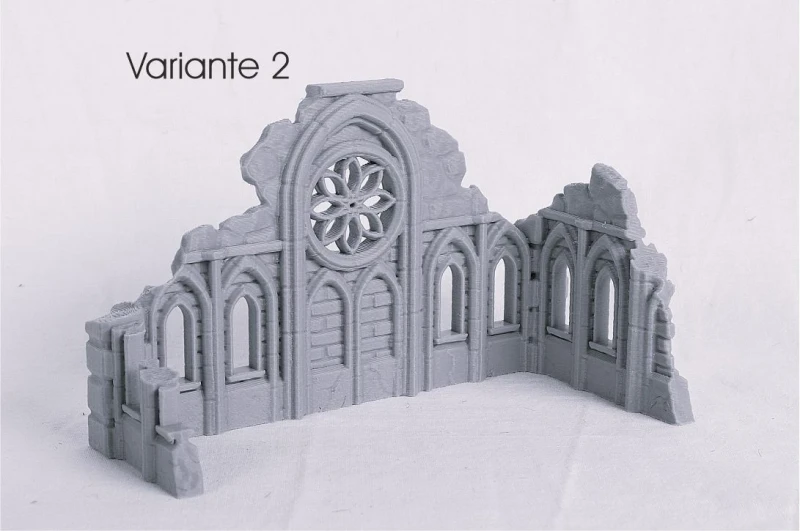 gotische Ruine Fenster