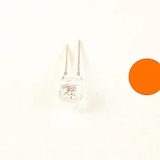 LED 5 mm strawhat orange
