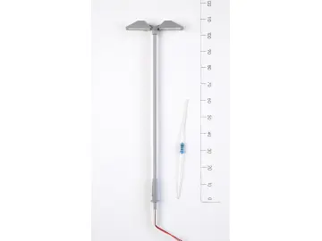 LED-Bahnsteigleuchte 2-flammig , modern, H0