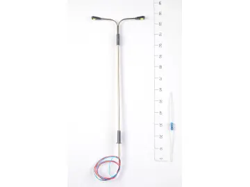 LED-Peitschenleuchte 2-flammig , H0