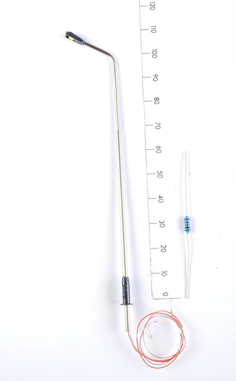 LED-Peitschenleuchte , silbern, H0