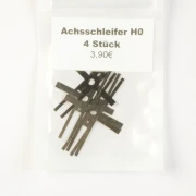 4 x Achsschleifer H0 ( f. Wagonbeleuchtung )