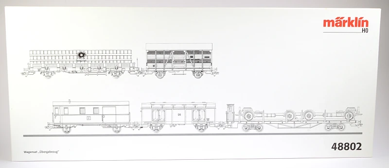 Märklin H0 Wagenset " Übergabezug"