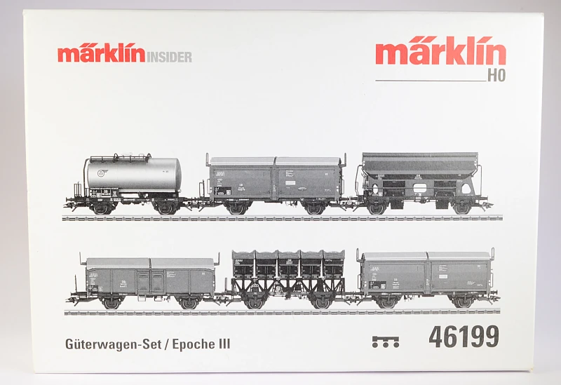 Märklin H0 46199 Insider / Güterwagen-Set / Ep. III
