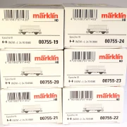 Märklin H0 00755 /  Set mit 24 Güterwagen im Display