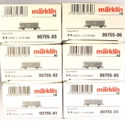 Märklin H0 00755 /  Set mit 24 Güterwagen im Display