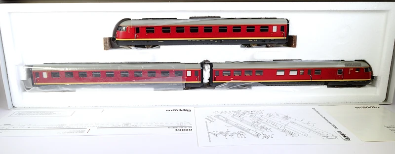 Märklin H0 39080 Diesel-Triebwagenzug BR VT 08.5  DB Dig. Sound mfx