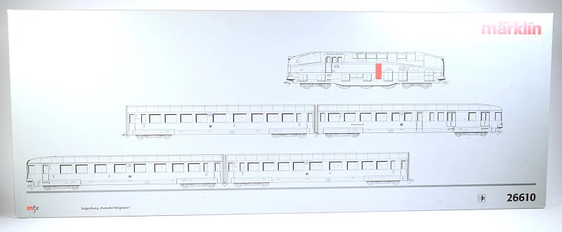 Märklin H0 26610 Zugpackung " Henschel-Wegmann" / Digital Sound