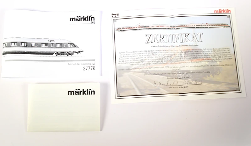 Märklin H0 37778 Elektro-Schnelltriebzug BR 403 DB / Dig. Sound
