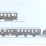 Märklin H0 26564 Zugpackung BR24 + Umbauwagen / ESU Dig. mfx