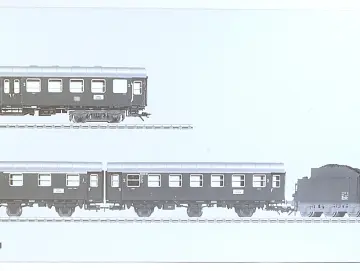 Märklin H0 26564 Zugpackung BR24 + Umbauwagen / ESU Dig. mfx
