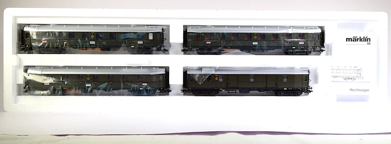 Märklin H0 42229  Reisezugwagen-Set " HAPAG"