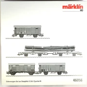 Märklin H0 46056 Güterwagen-Set z. Dampflok C 5/6 / Ep. III