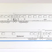 Märklin H0 43302  Wagen-Set " Neue Intercity-Farben"