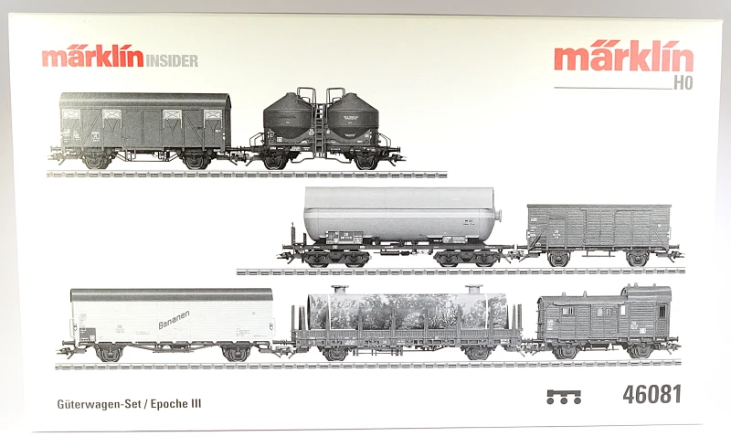 Märklin H0 46081 Insider / Güterwagen-Set Ep. III
