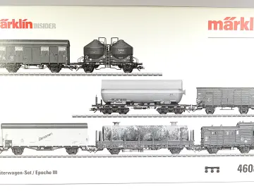 Märklin H0 46081 Insider / Güterwagen-Set Ep. III