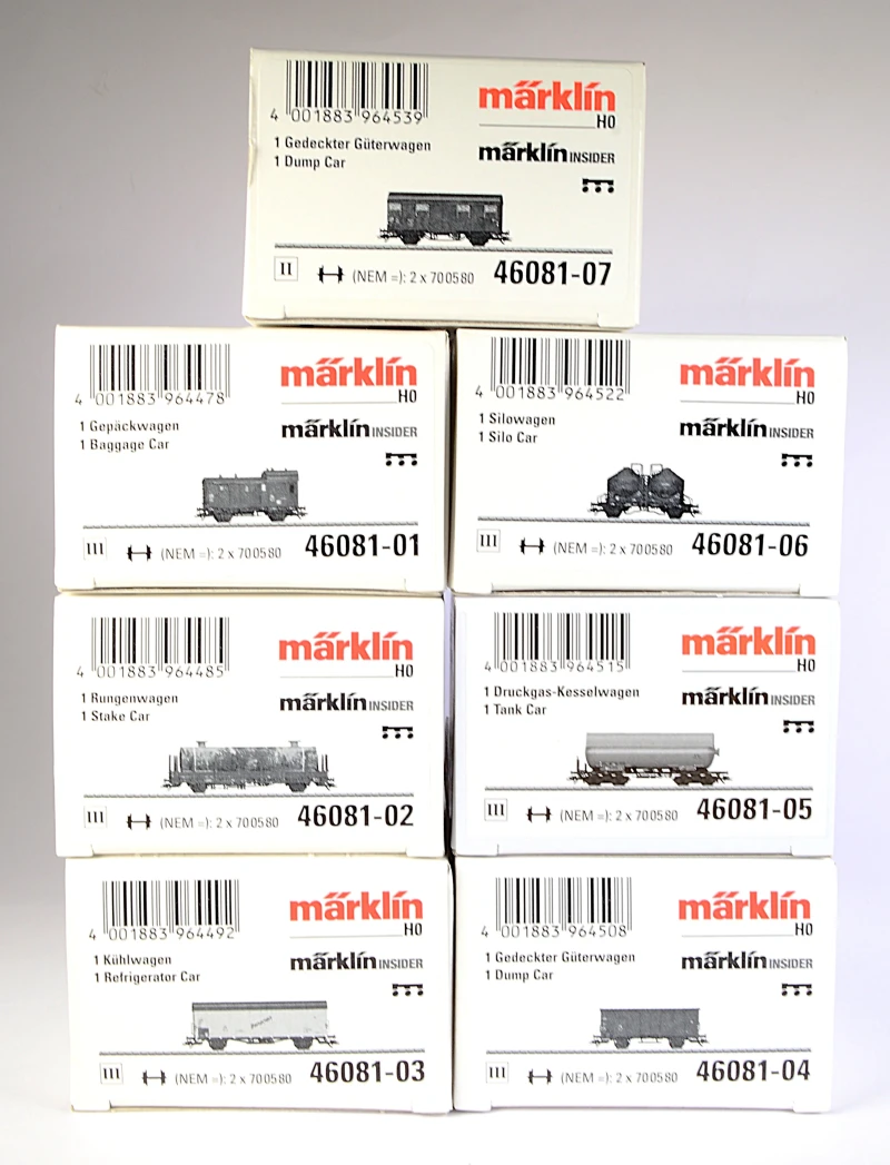 Märklin H0 46081 Insider / Güterwagen-Set Ep. III