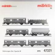 Märklin H0 47321 Güterwagen-Set Ep. III
