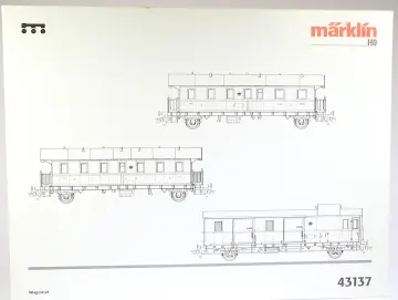 Märklin H0 43137 Wagenset " Donnerbüchsen "