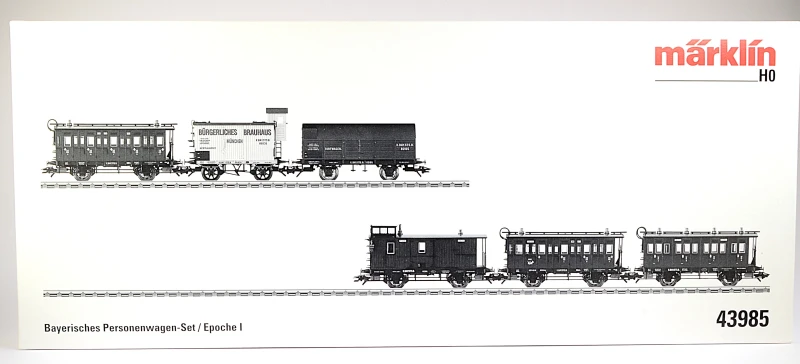 Märklin Bayerisches Personenwagen-Set Ep.I