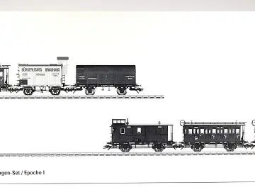 Märklin Bayerisches Personenwagen-Set Ep.I