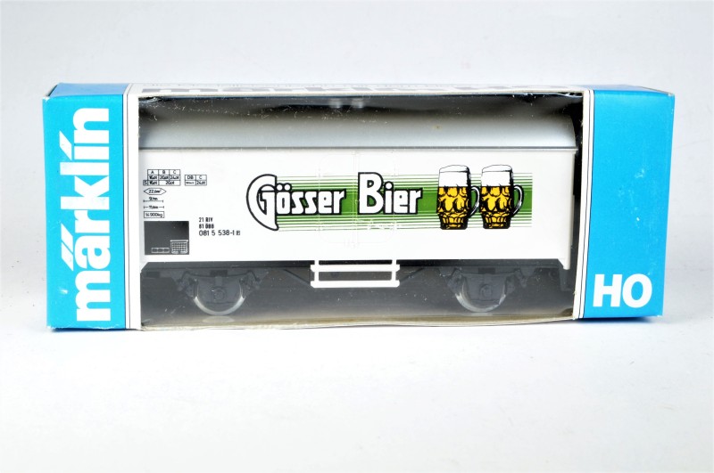 Märklin gedeckter Güterwagen GÖSSER BIER