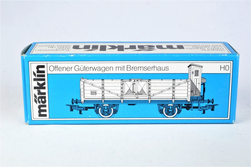 Märklin offener Güterwagen m. Bremserhaus