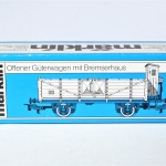 Märklin offener Güterwagen m. Bremserhaus