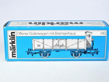 Märklin offener Güterwagen m. Bremserhaus