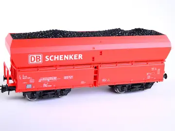 Roco H0 56339 / Selbstentladewagen, DB Schenker , Ep. VI / rot