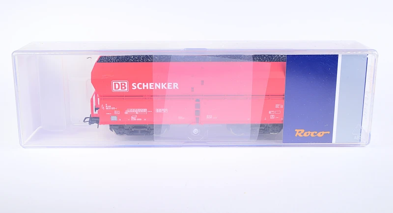Roco H0 56339 / Selbstentladewagen, DB Schenker , Ep. VI / rot